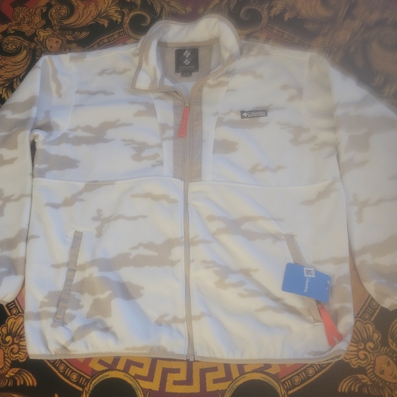 Columbia Camo Fleece Sweater